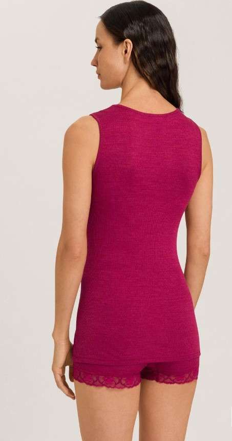 Reeks Woolen Lace tanktop (70% merinowol)