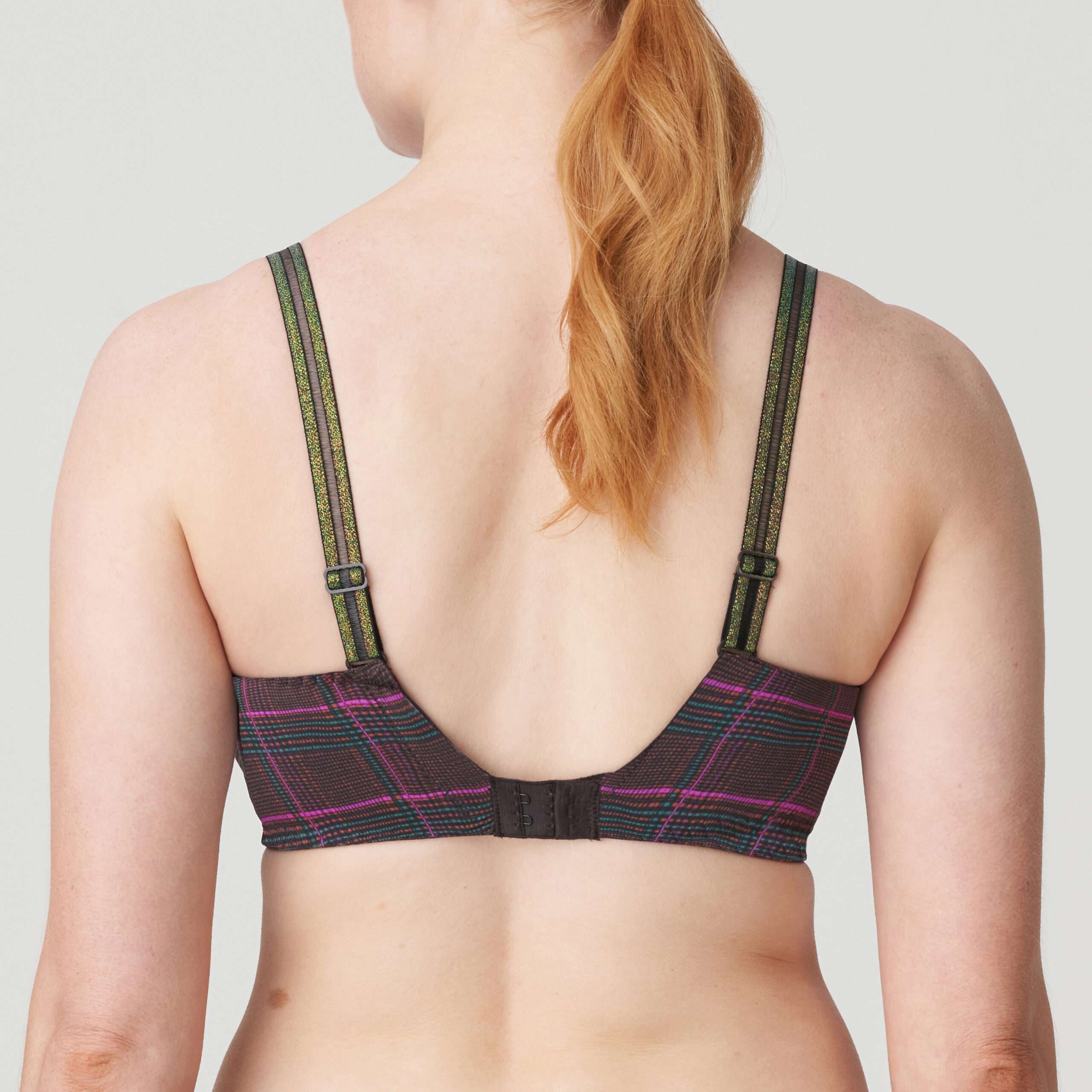 PRINCES BAY Italian Check voorgevormde bh - hartvorm