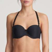 TOM charbon mousse bh - strapless