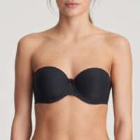 TOM charbon mousse bh - strapless