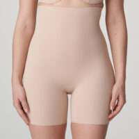 PERLE caffé latte corrigerende slip met pijpjes