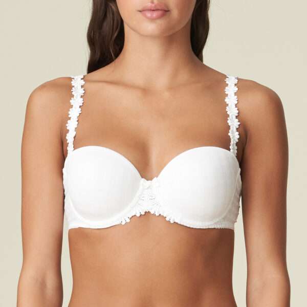 AVERO wit mousse bh - strapless