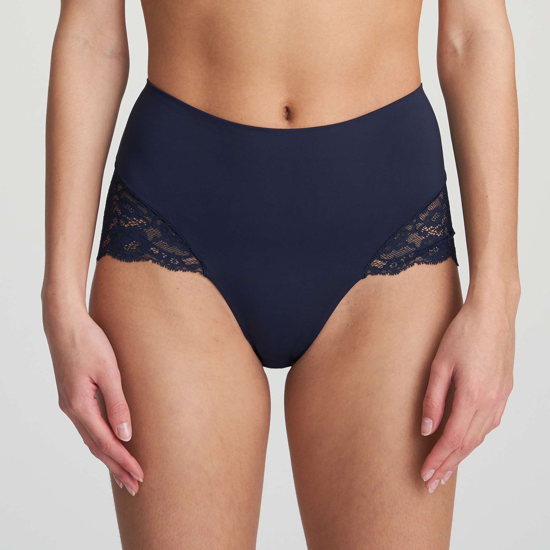 Licht corrigerende tailleslip velvet blue Licht corrigerende tailleslip velvet blue