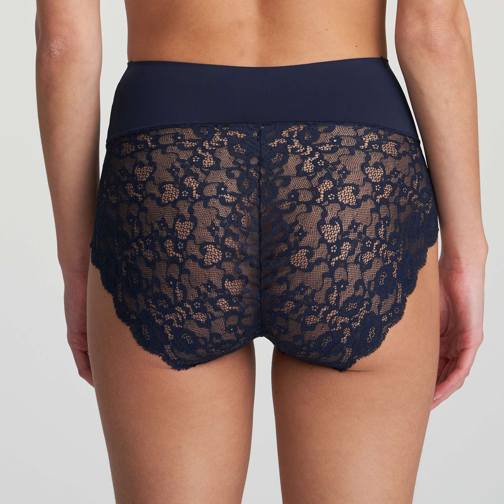 Licht corrigerende tailleslip velvet blue Licht corrigerende tailleslip velvet blue