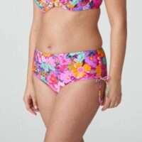 NAJAC Floral Explosion plunge bikini halve mousse cup