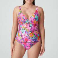 NAJAC Floral Explosion plunge tankini halve mousse NAJAC Floral Explosion plunge tankini halve mousse