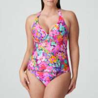 NAJAC Floral Explosion plunge tankini halve mousse NAJAC Floral Explosion plunge tankini halve mousse