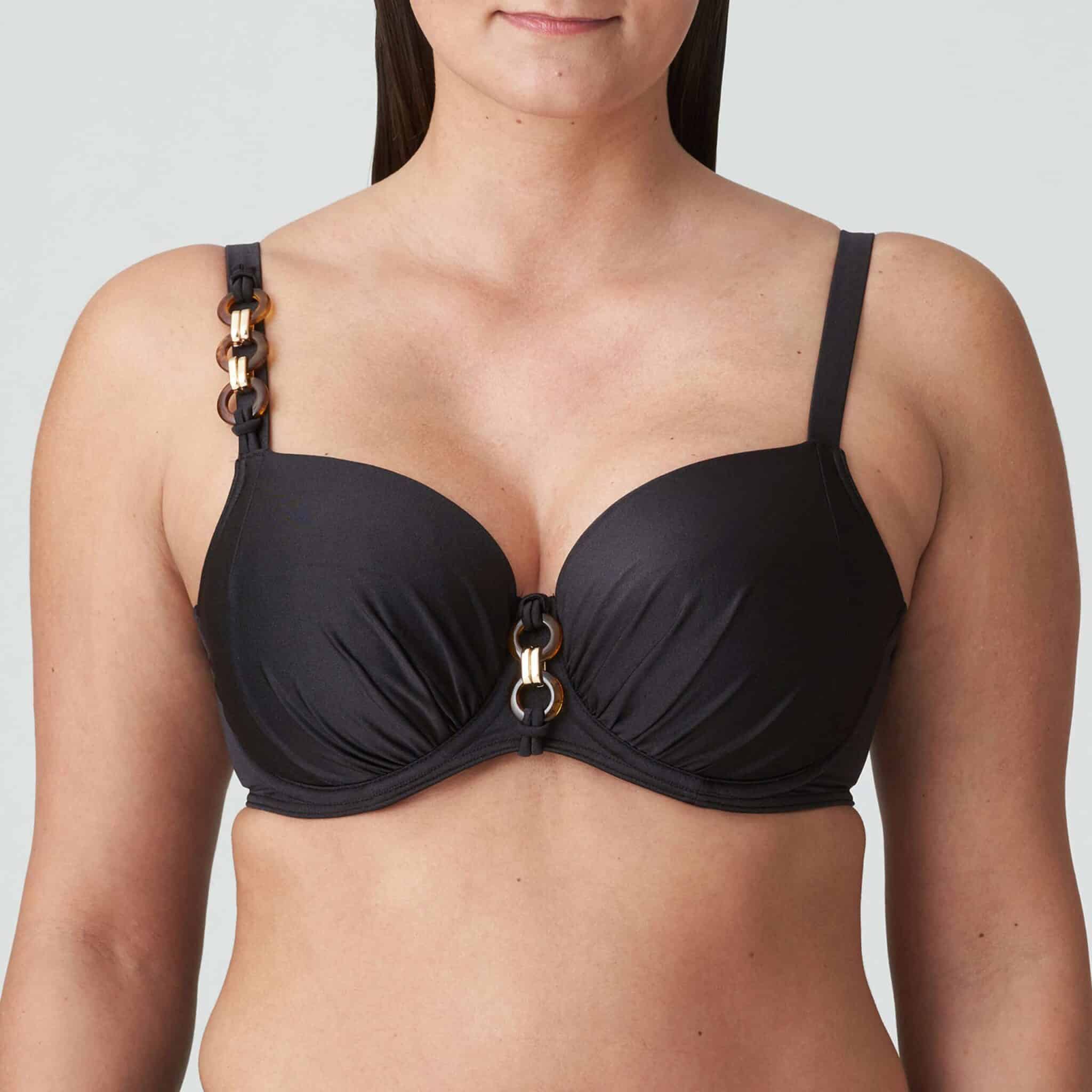BARRANI Roast Coffee voorgevormde balconette bikini BARRANI Roast Coffee voorgevormde balconette bikini