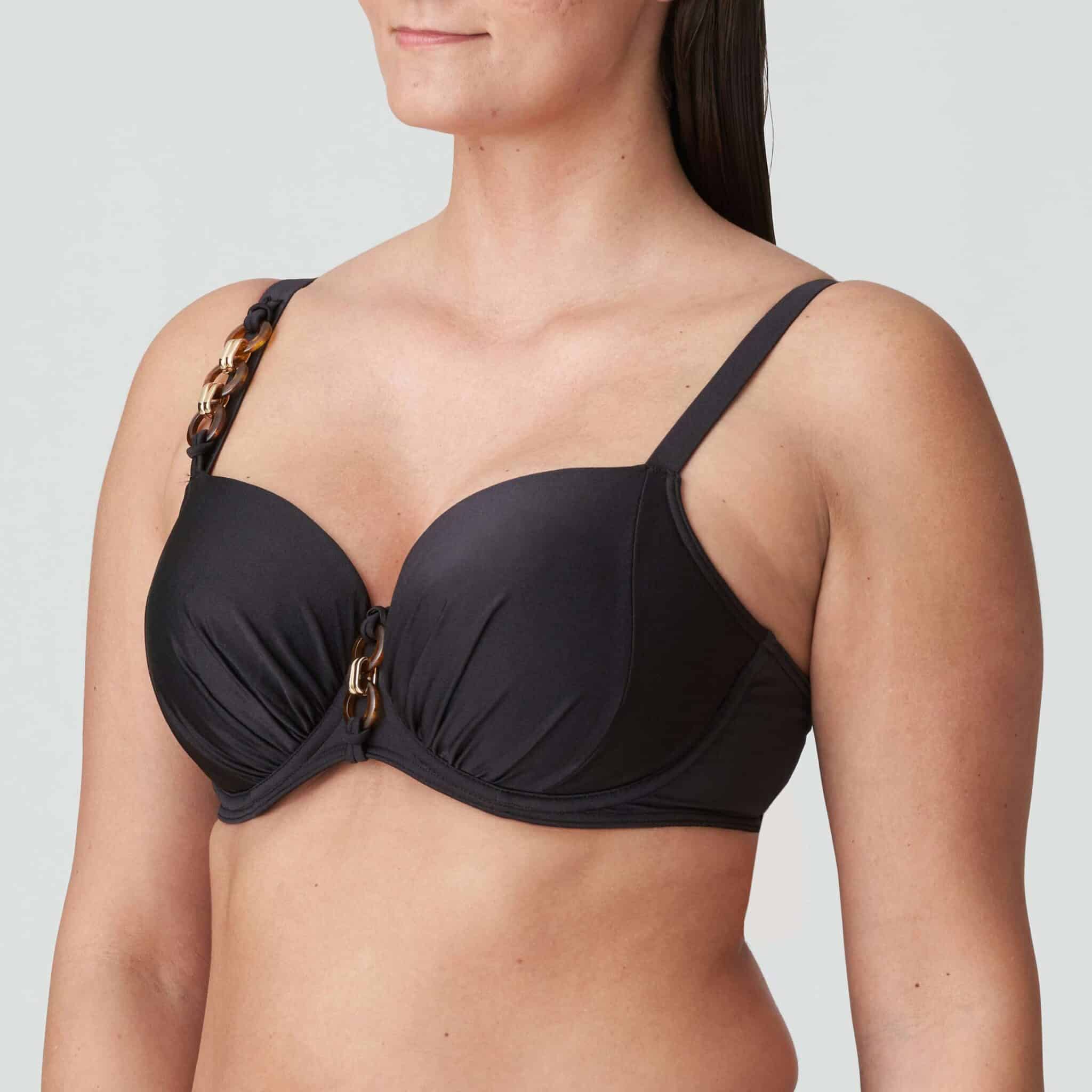 BARRANI Roast Coffee voorgevormde balconette bikini BARRANI Roast Coffee voorgevormde balconette bikini