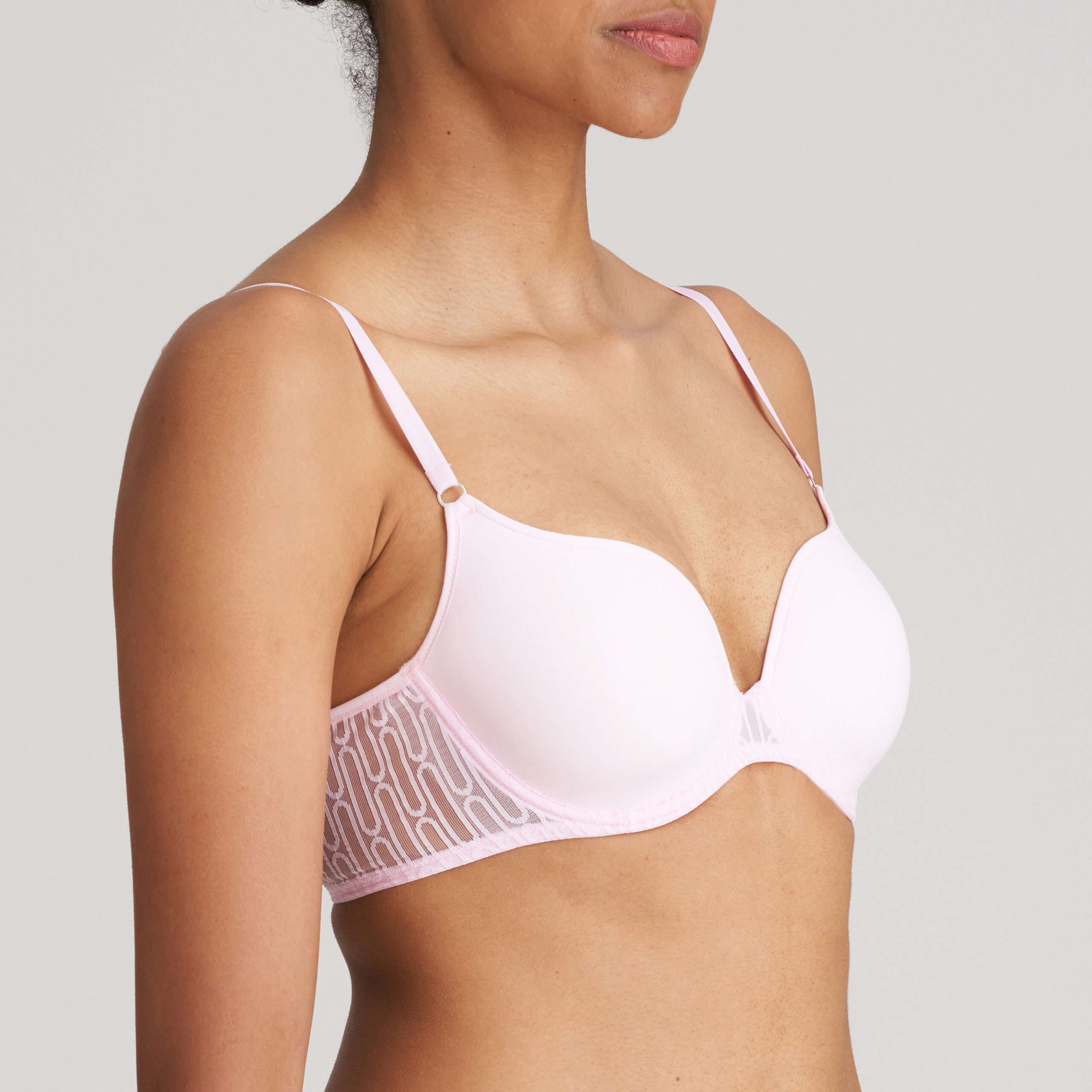 TANZARA fifties pink voorgevormde bh - hartvorm