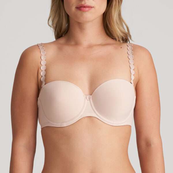 TOM caffé latte mousse bh - strapless