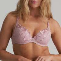 AGNES Vintage Pink voorgevormde plunge bh