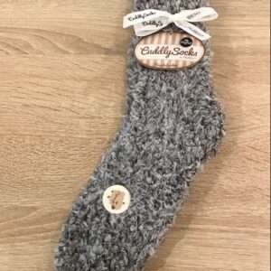 Cuddly Socks black melange (1 paar)