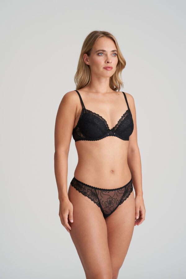 JANE zwart push-up bh uitneembare pads