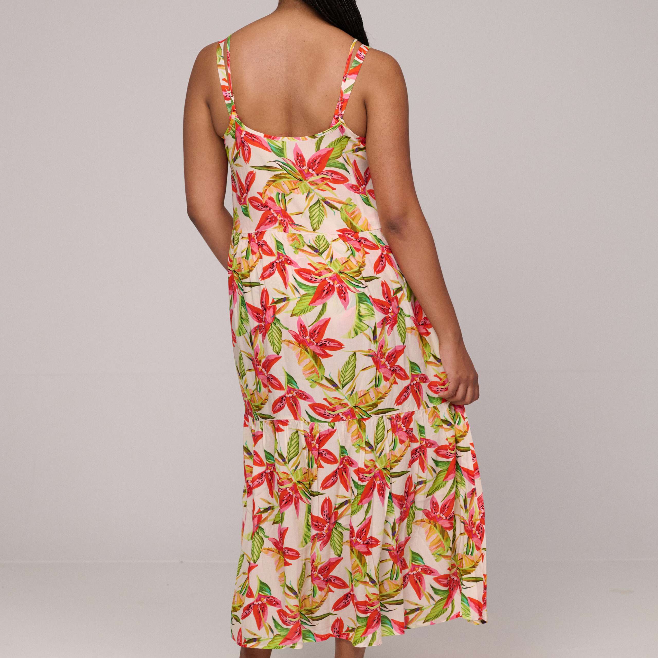 TANZANIA Calm tropics badmode lange jurk TANZANIA Calm tropics badmode lange jurk