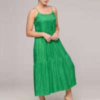 MADURAI Exotic Green badmode lange jurk MADURAI Exotic Green badmode lange jurk