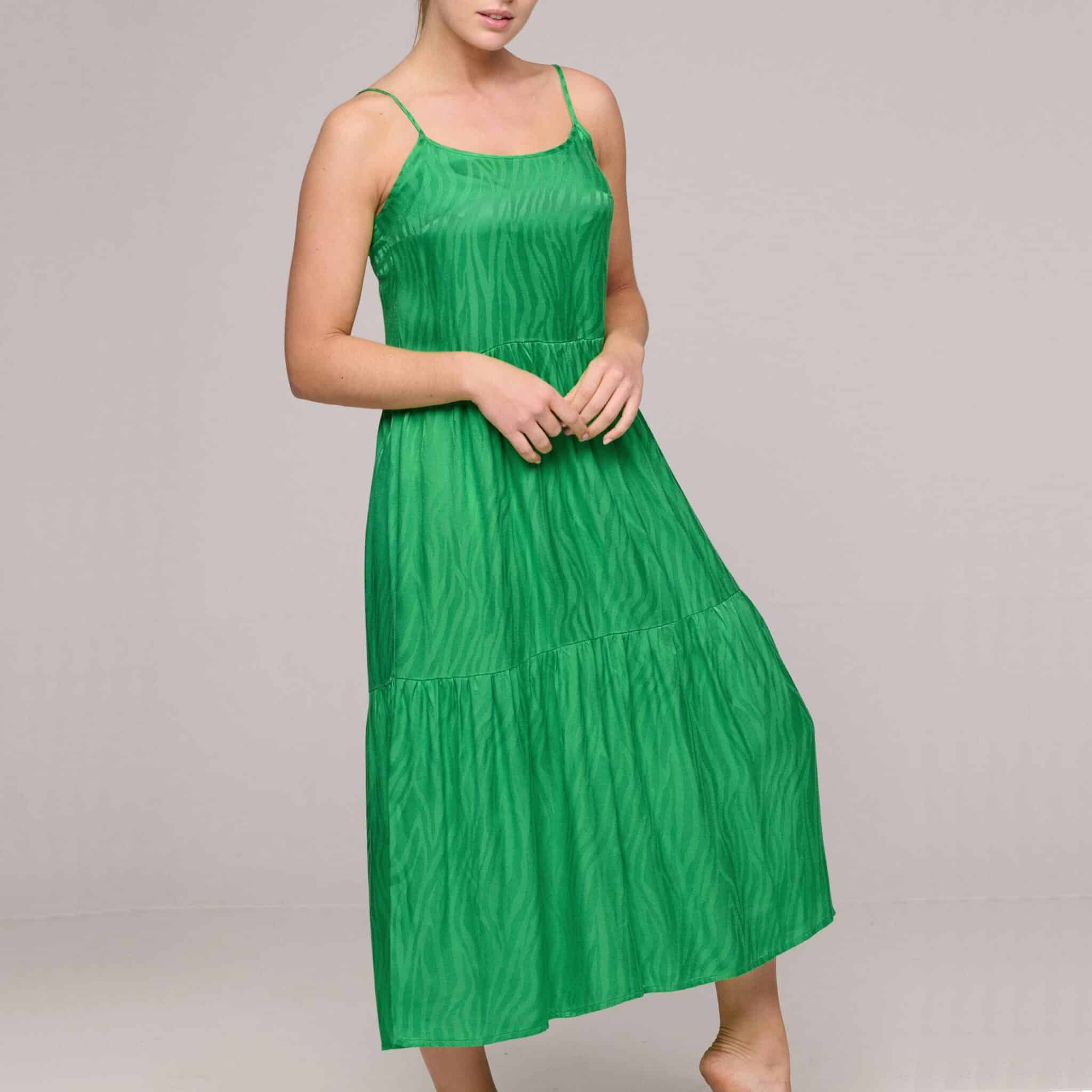 MADURAI Exotic Green badmode lange jurk MADURAI Exotic Green badmode lange jurk