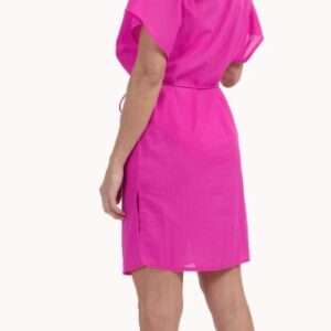 Strandkleedje framboise