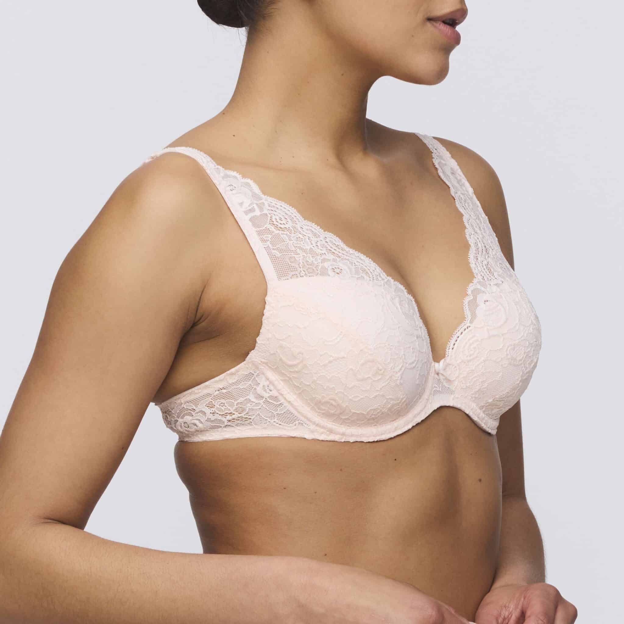 CYRILE crystal pink voorgevormde plunge bh