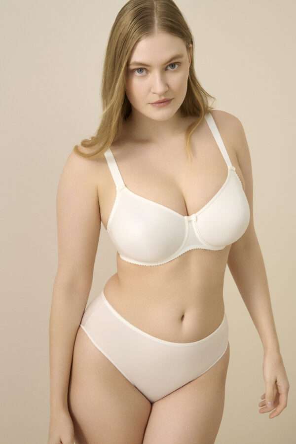 SATIN natuur tailleslip