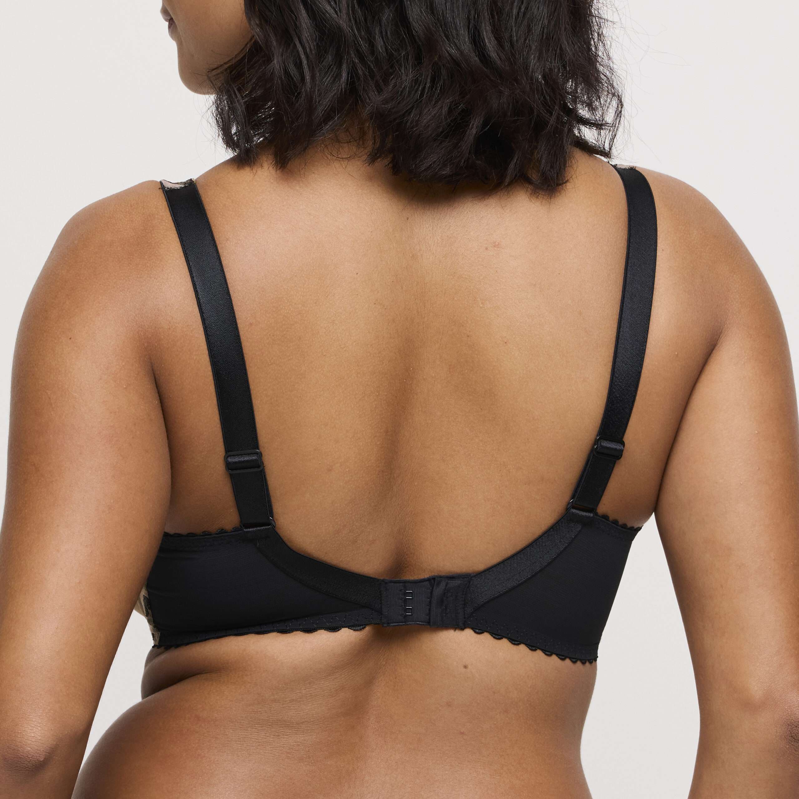 MANALI Wild Bloom plunge bh halve mousse cups