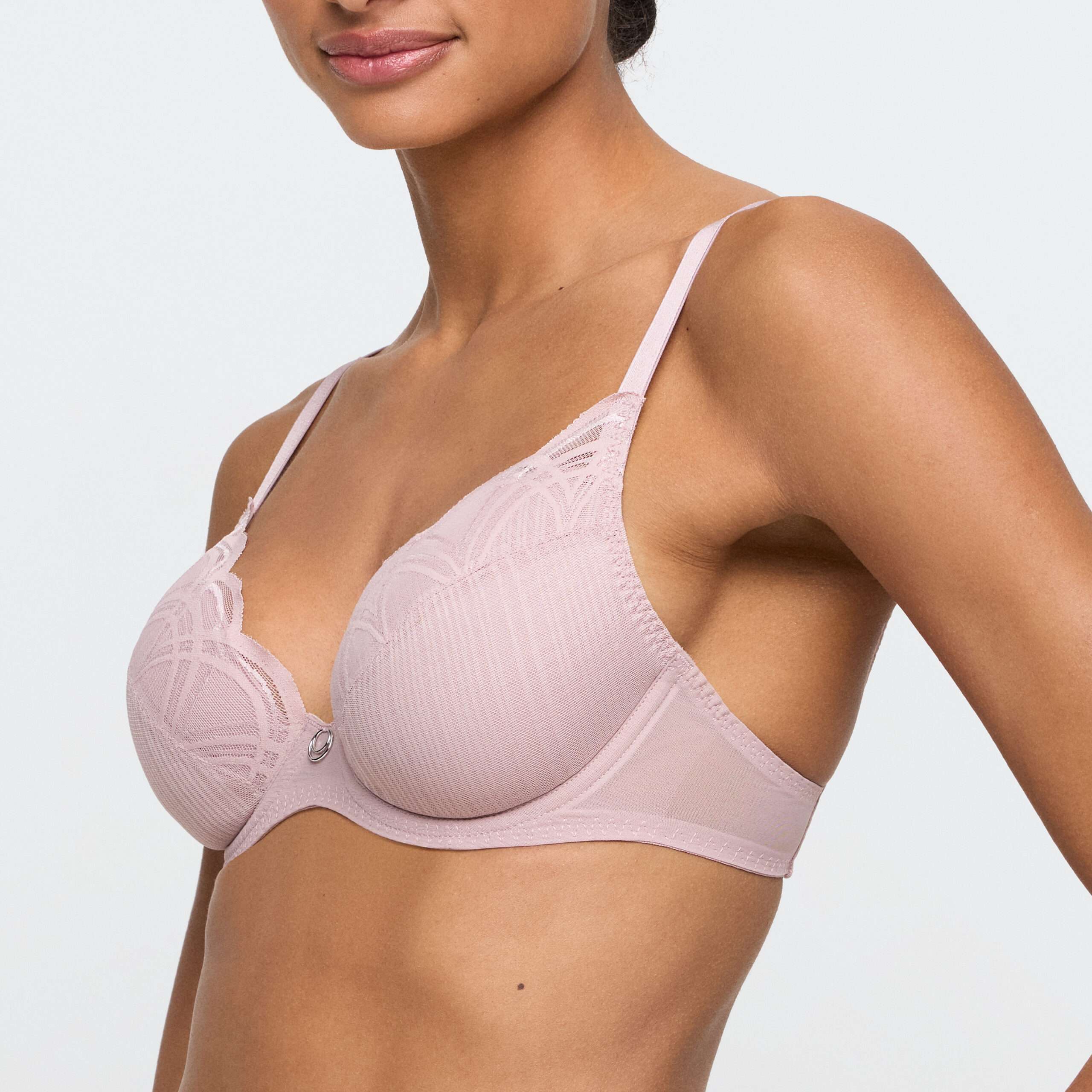 CATHIA bois de rose push-up bh uitneembare pads