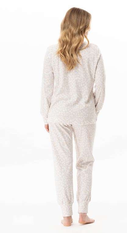 Pyjama grijs/beige