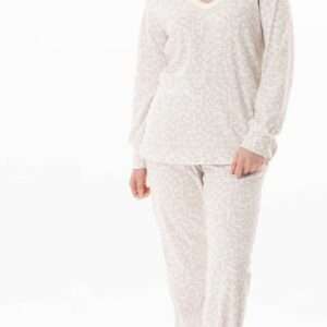 Pyjama grijs/beige