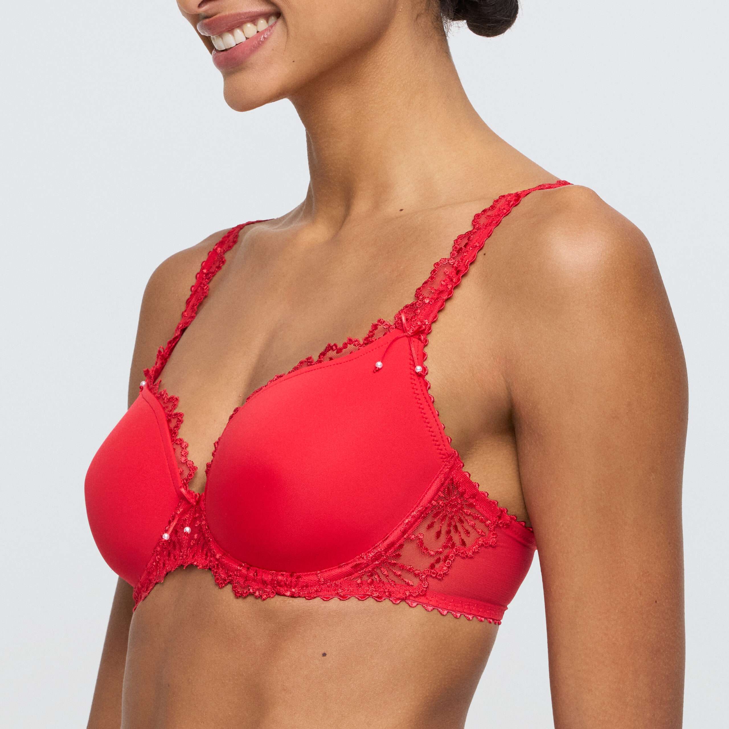 JANE true red voorgevormde bh - hartvorm