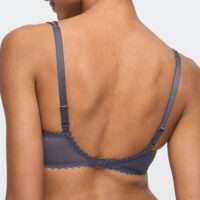 JANE blue shadow balconette halve mousse cups JANE blue shadow balconette halve mousse cups