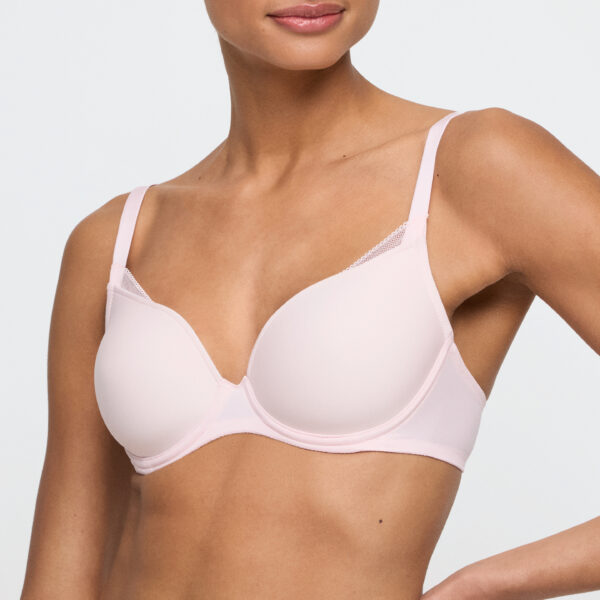 MILAO pastel pink voorgevormde bh - hartvorm