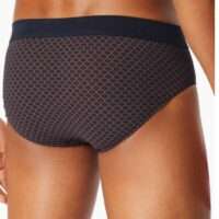 Herenslip blauw/bruin