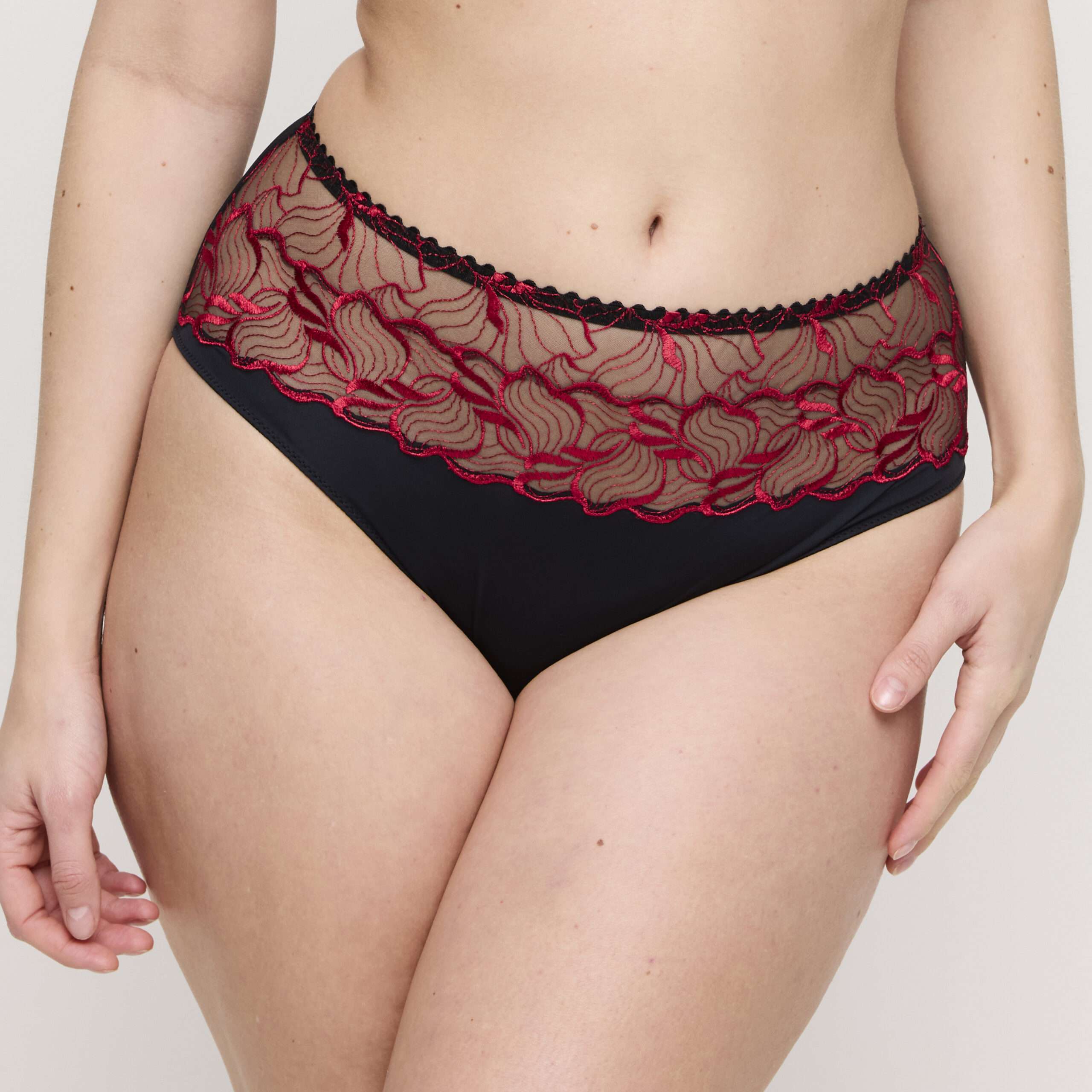 SPRINGDALE Black Rose tailleslip