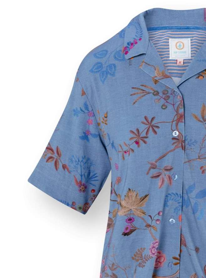 Pyjama Flower Blue
