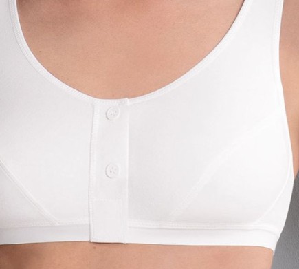 Isra prothese bh voorsluiting met knopjes