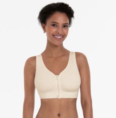 Lynn prothesebeha voorsluiting met rits Lynn prothesebeha voorsluiting met rits