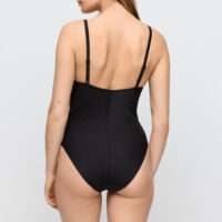 CASSIE zwart voorgevormd badpak hartvorm CASSIE zwart voorgevormd badpak hartvorm