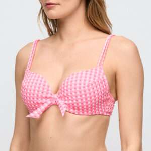 MARY LYNN Rose Gingham voorgevormde bikini hartvorm