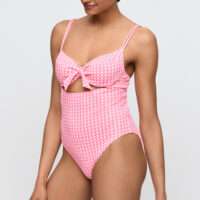 MARY LYNN Rose Gingham volle cup badpak