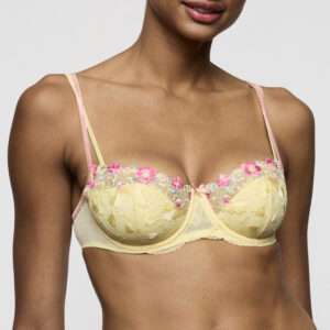 LIZELOT French Vanilla balconette halve mousse cups