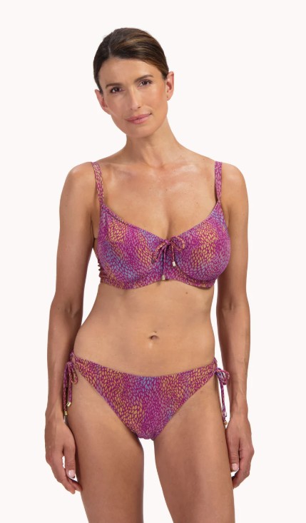 Burgundy Drops bikini