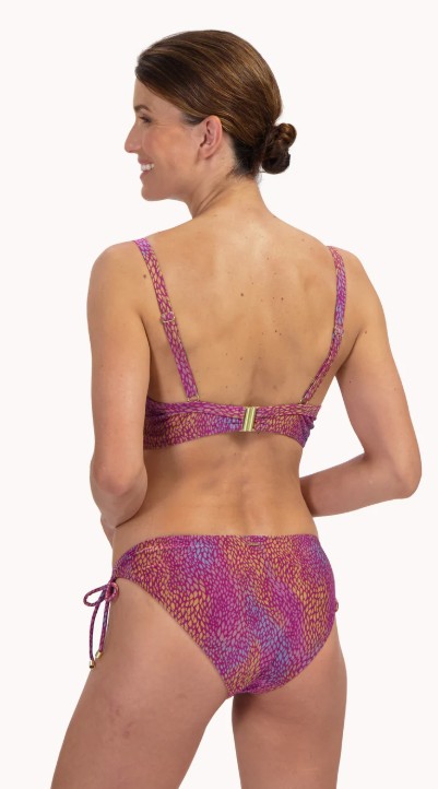 Burgundy Drops bikini