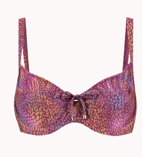 Burgundy Drops bikini