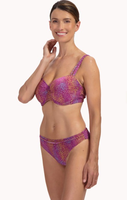 Burgundy Drops bikini
