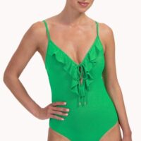 Badpak sparkling groen