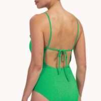Badpak sparkling groen