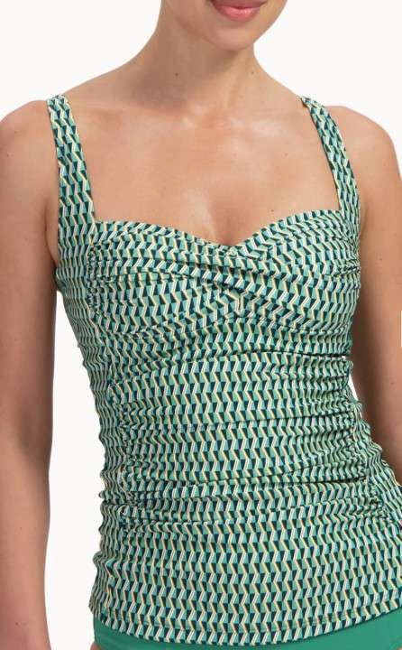 Groovy Graphic tankini