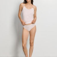 Cotton Seamless midi slip