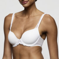 HELEEN wit voorgevormde bh - hartvorm