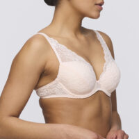 CYRILE crystal pink voorgevormde plunge bh CYRILE crystal pink voorgevormde plunge bh